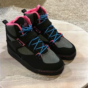 Nike Air Jordan Girls Fligjt 45 TRK GS youth shoes sneaker new 467956 008 pink